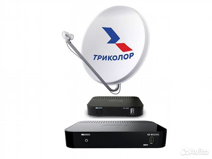 Цифровой двухтюнерный приемник GS B 521H(S)