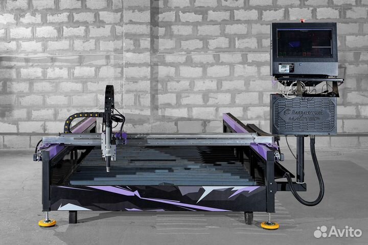 Станок плазменной резки металла с чпу 2х6 м
