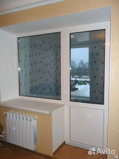 Балконный блок пвх