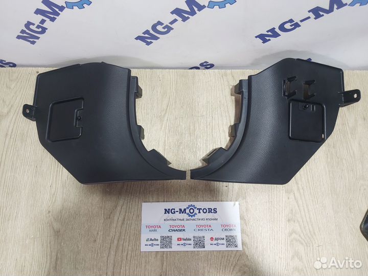 Накладки боковые под торпеду чёрные Mark II GX110