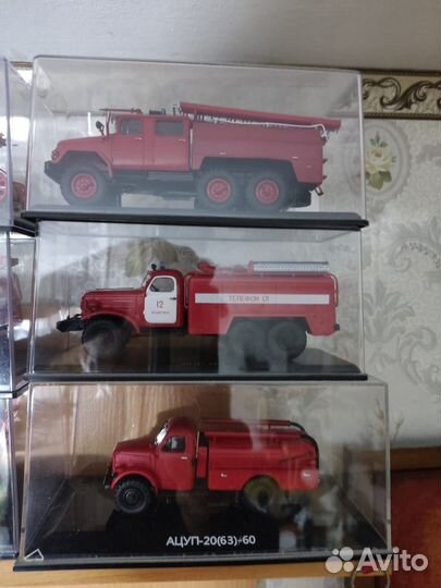 Машинки в разных масштабах