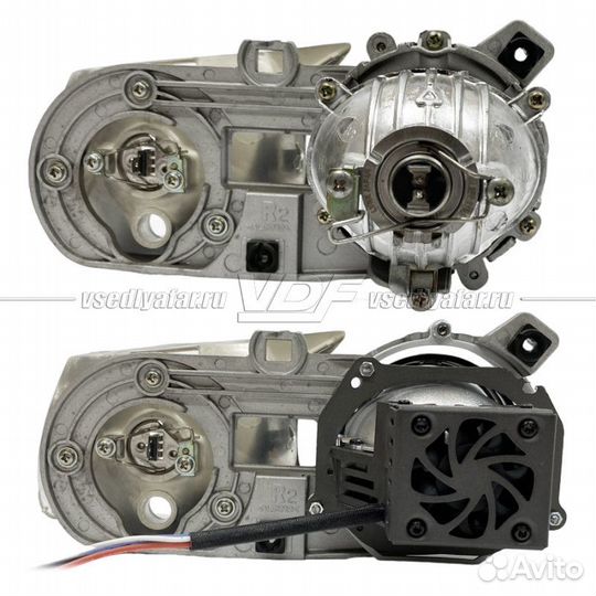 Переходные рамки для замены линз в фарах Hyundai S