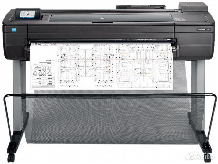 Струйный плоттер HP DesignJet T730 A0+, 914mm