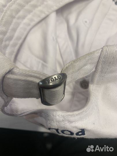 Кепка polo ralph lauren белая