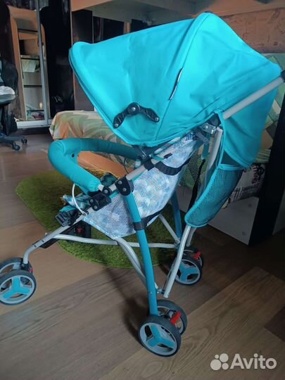 Коляска прогулочная Babyton Light Blue