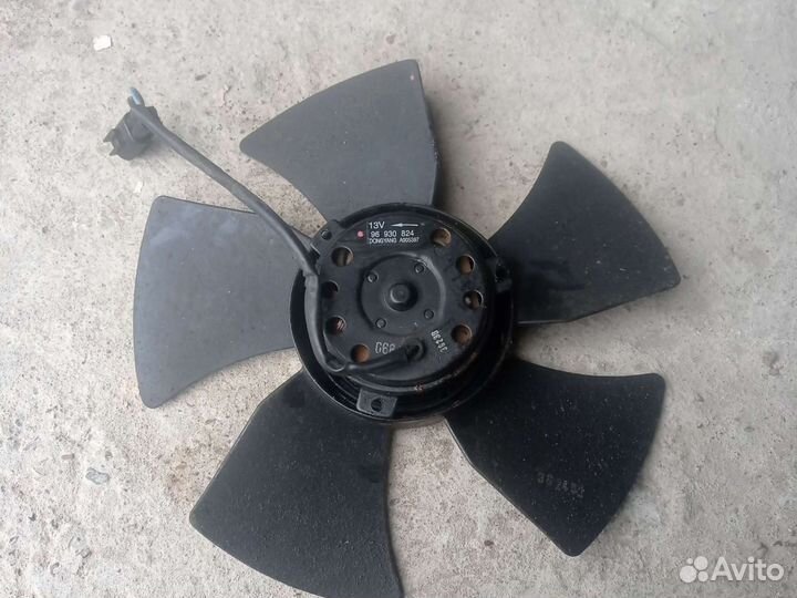 Моторчик вентилятора охлаждения двс Chevrolet Lace