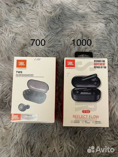 Беспроводные наушники jbl