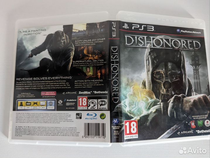 Dishonored ps3
