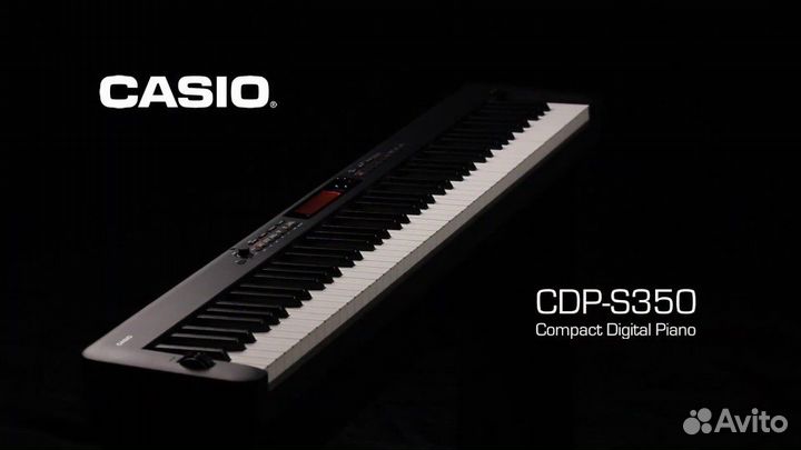 Новое профессиональное фортепиано casio S350