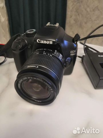 Зеркальный фотоаппарат canon 1100d