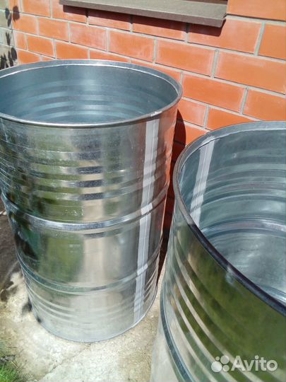 Бочки оцинкованные 200 л