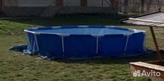 Каркасный бассейн бу