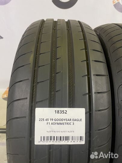 Goodyear Eagle F1 Asymmetric 3 225/45 R19