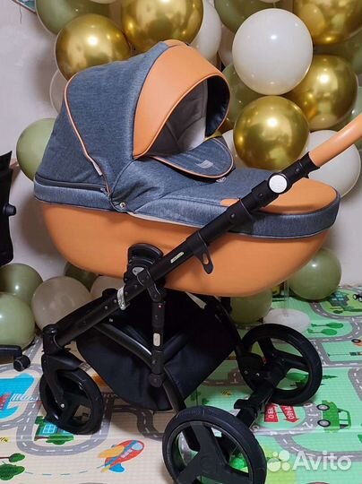 Коляска 2 в 1 adamex massimo