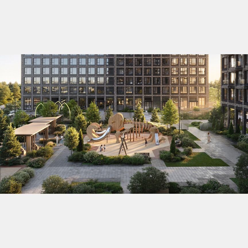 2-к. квартира, 66,4 м², 4/12 эт.