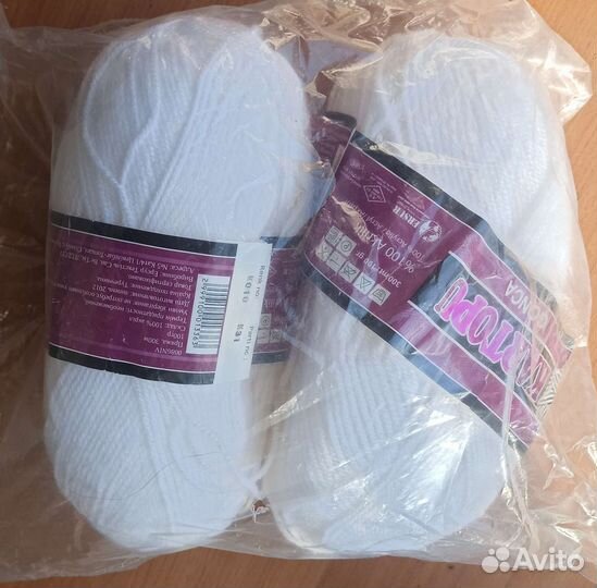 Пряжа и спицы