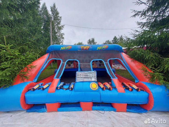 Тир нёрф 10 мишений