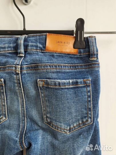 Джинсы для девочки Zara 110 см на 5 лет