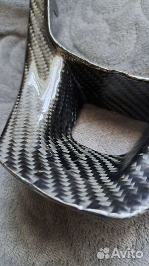 Накладка руля Лада Веста ламинация Карбоном