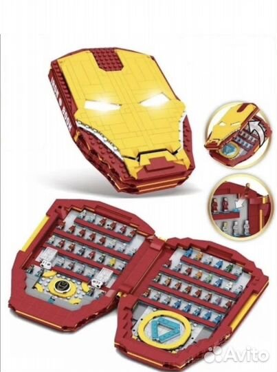 Lego Iron Book Marvel железный человек