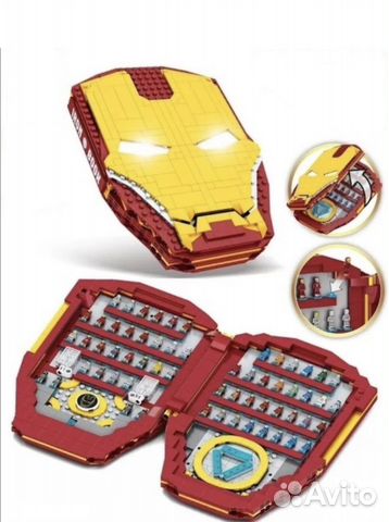 Lego Iron Book Marvel железный человек