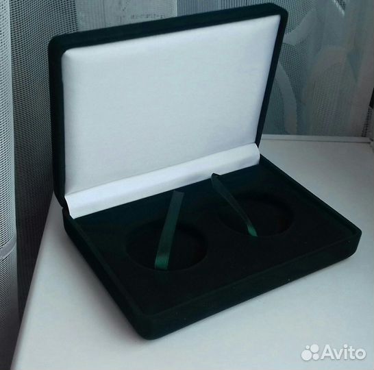 Футляр на 2 монеты в капсулах