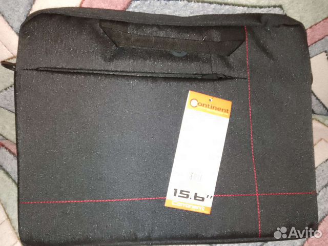 Сумка для ноутбука 15.6 continent черная