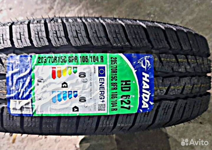 Грузовые 205/70 R15 LT 8PR Haida HD627