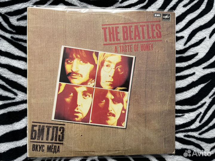 Виниловая пластинка the beatles