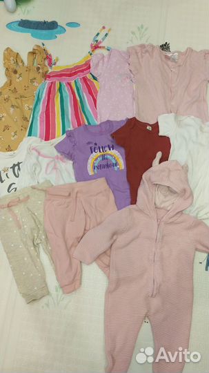 Одежда для девочки пакетом 74 80
