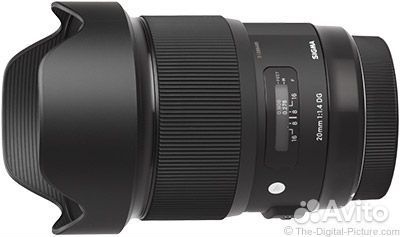 Sigma AF 20 MM F1.4 DG HSM ART nikon(новый)
