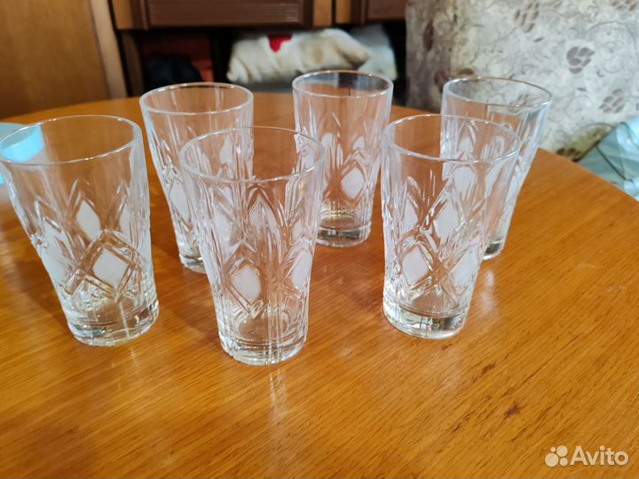 Хрустальные стаканы СССР
