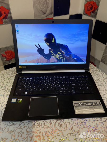 Игровой ноутбук Acer на i5