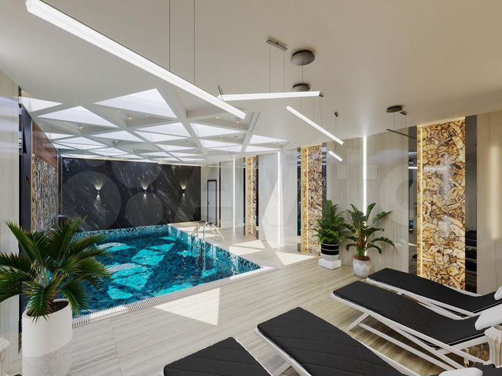 2-к. квартира, 40 м² (Турция)