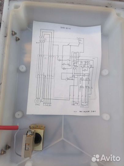 Электрощиток в сборе с 380