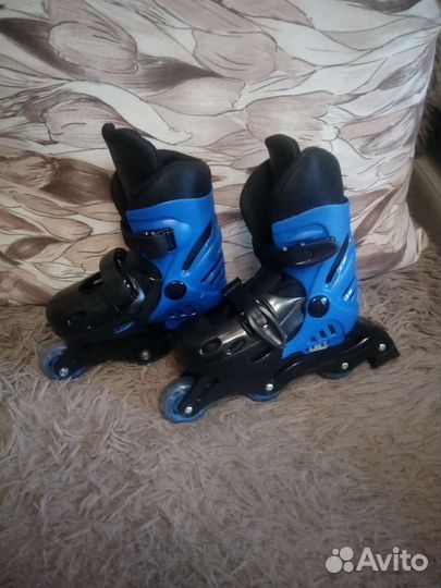 Коньки роликовые раздвижные 31-34
