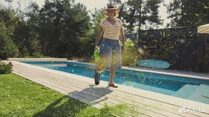 Воздуходув Greenworks G24ABK2, 24V, c АКБ и зу