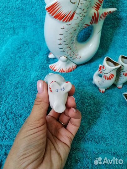 Графин с рюмками СССР