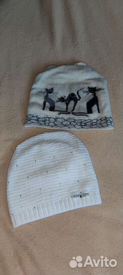 Комплект шапка + шарф, берет