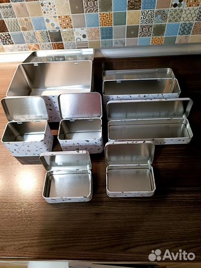 IKEA набор банок флатэн 7 штук новый