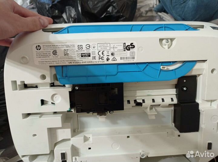 Принтер hp 3639 цветной с сканером