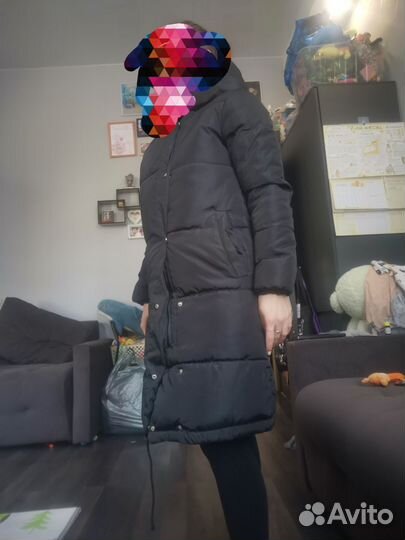 Куртка зимняя удлиненная женская 44