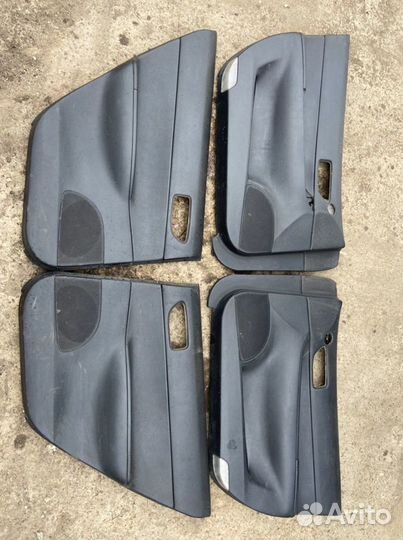 Дверные карты кожа мазда 6 gg