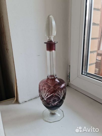 Графин хрустальный СССР