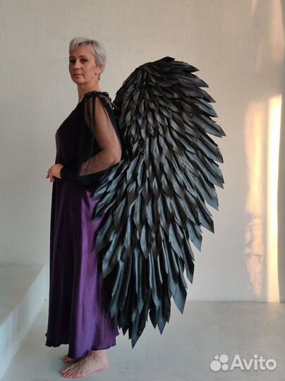Крылья Ангела чёрные