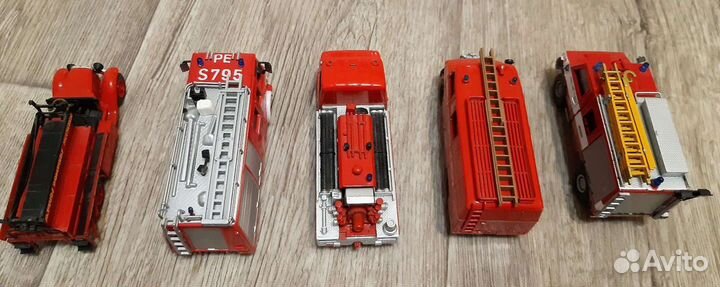 5 пожарных автомобилей Del Prado Amercom