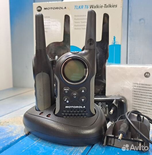 Комплект радиостанций (рации) Motorola tlkr-T6