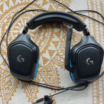 Наушники Logitech g431 черные