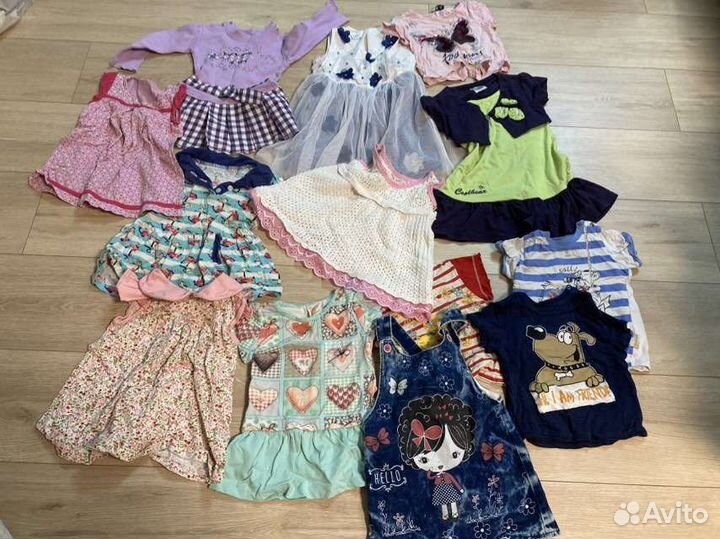 Вещи пакетами на девочку