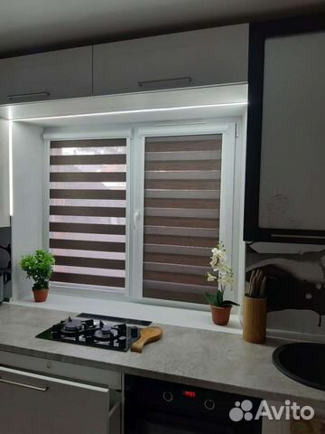 Жалюзи рулонные день-ночь
